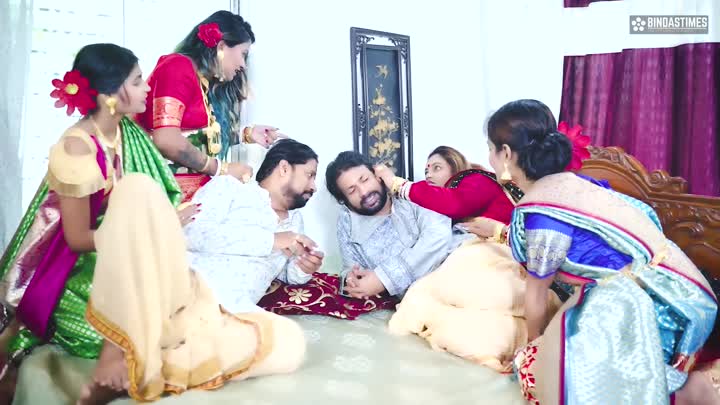 Screenshot Of Jamindar Gangbang (2025) Hindi BindasTimes Short Films
