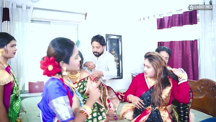 Screenshot Of Jamindar Gangbang (2025) Hindi BindasTimes Short Films